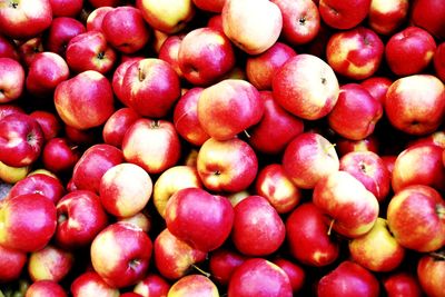 Full frame shot of strawberries