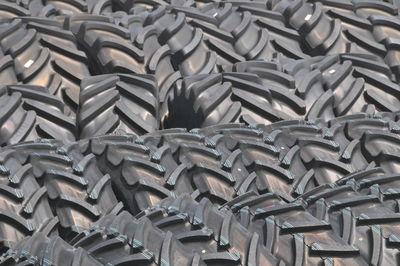 Full frame shot of tires