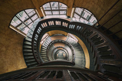 Spiral staircase in hamburg altertor 