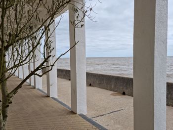 Columns and sea