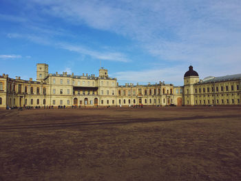 Buildings in city against sky