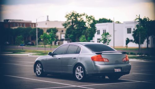 Cars on road