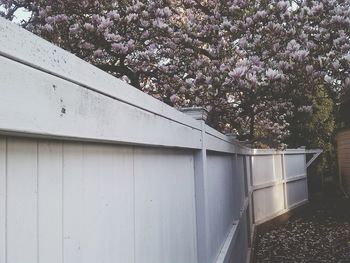 Built structure with trees in background