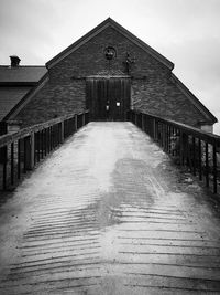 Walkway leading to building