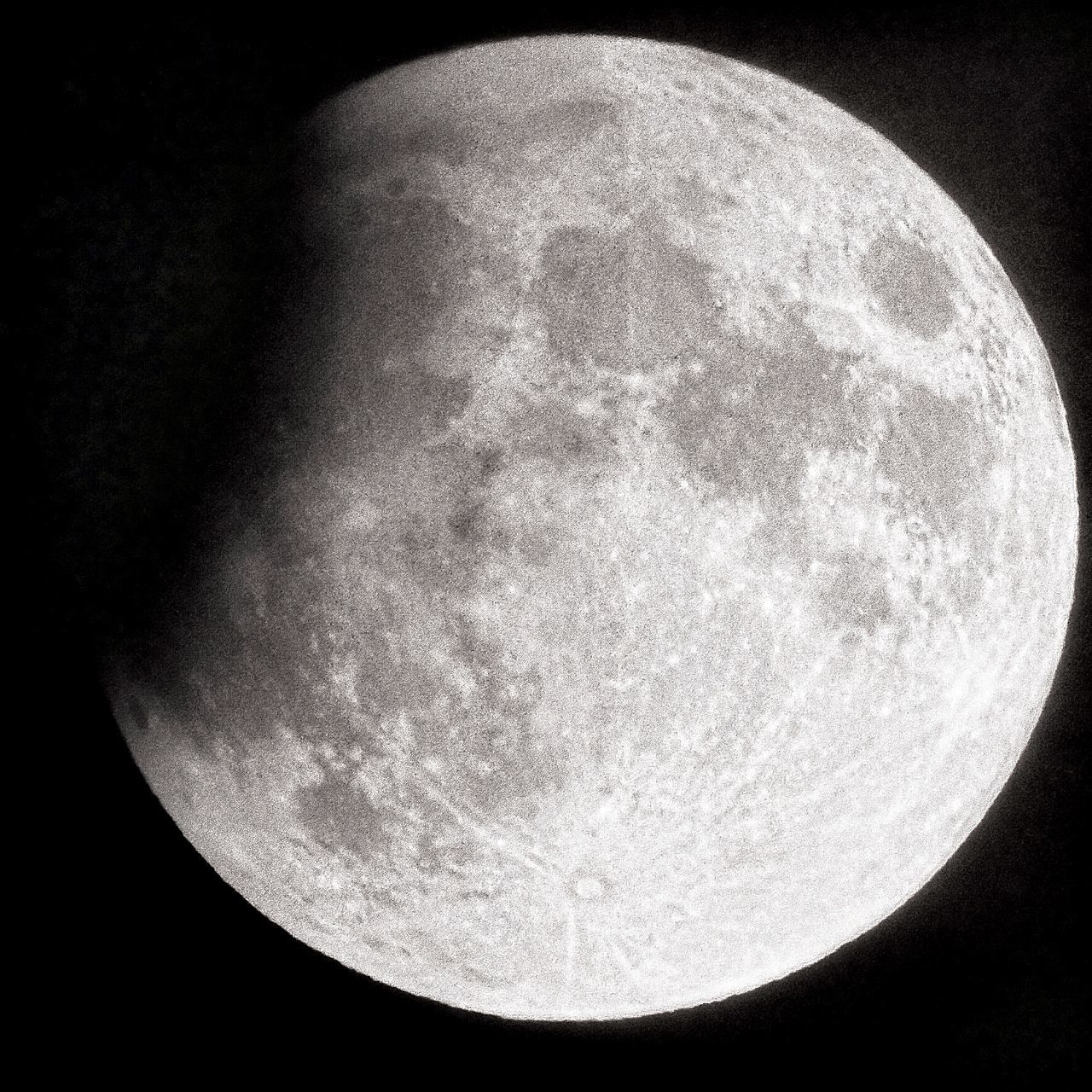 LOW ANGLE VIEW OF MOON AGAINST SKY