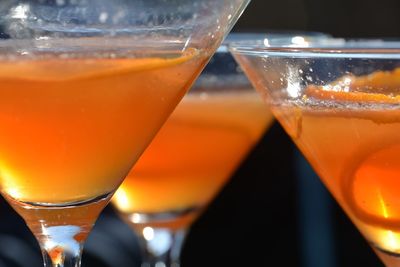 Close-up of drink on table