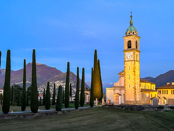 Low angle view of cathedral against clear sky