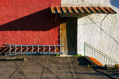 Low angle view of built structures