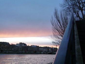 River with buildings in background