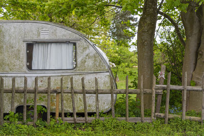 Built structure on landscape