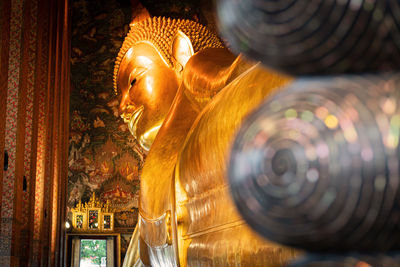 Statue of buddha in temple