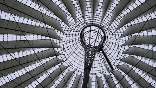 Ceiling of building