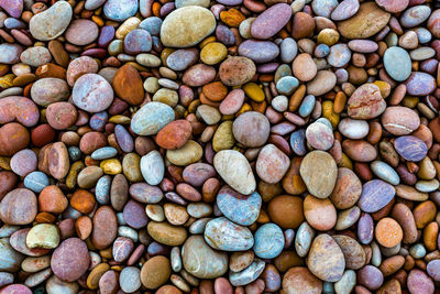 Full frame shot of stones