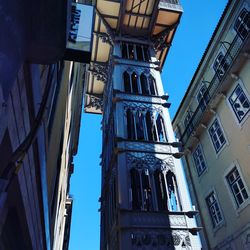 Low angle view of building against sky
