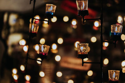 Close-up of wine glass