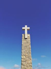 Low angle view of blue sky