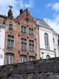 Low angle view of old building