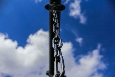 Low angle view of cloudy sky