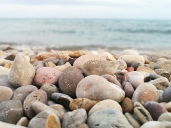 Stones on beach