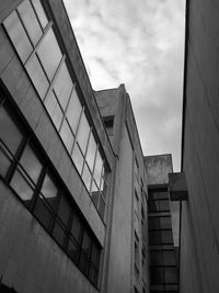 Low angle view of building against sky