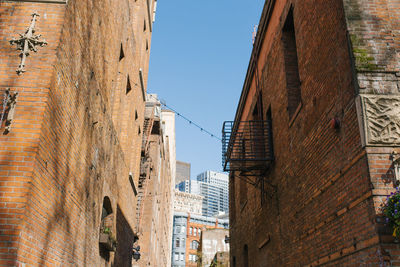 Seattle, washington, usa. march 2020. buildings near pioneer square