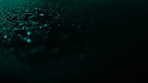 Full frame shot of water at night