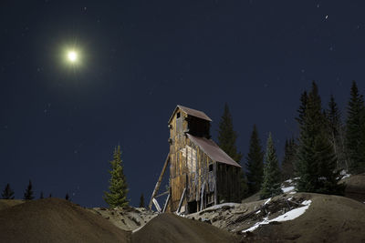 Abandoned mining structures in colorado