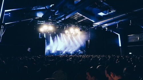 Group of people in nightclub