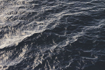 Full frame shot of rocks in sea