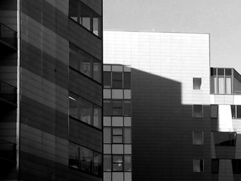 Low angle view of modern building