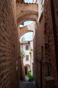 View of old ruins