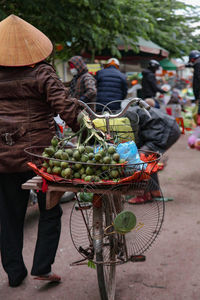 Betel on market on the last day of the year