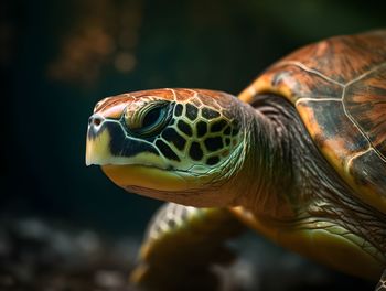 Close-up of turtle