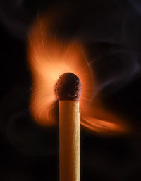Close-up of matchstick