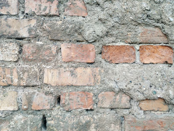 Full frame shot of brick wall