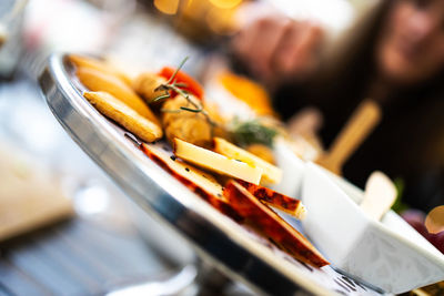 Close-up of food