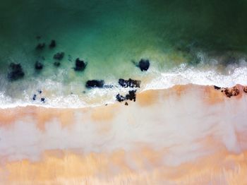 Close-up of sea waves