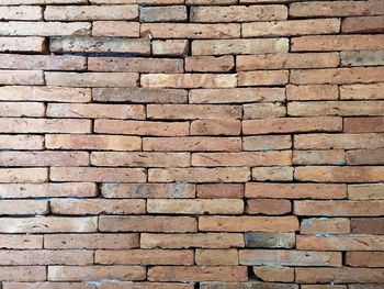 Full frame shot of brick wall
