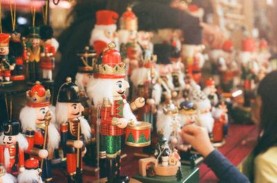 Decorations in the stanley market 