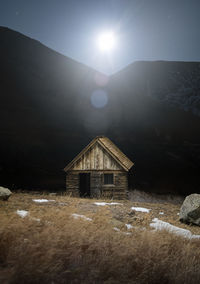 Abandoned mining structures in colorado