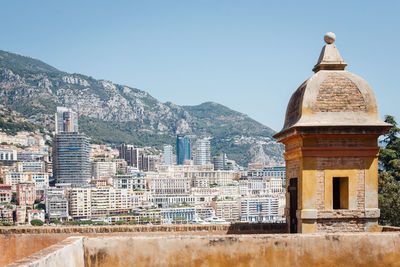 Buildings in city