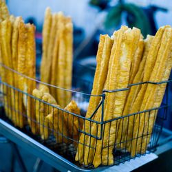 Close-up of food for sale at market stall