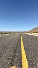 Road in the desert 