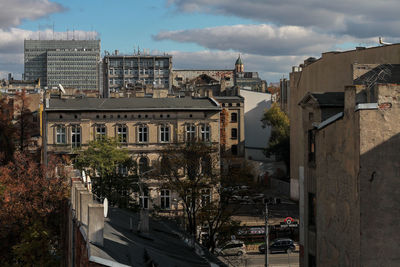 Buildings in city