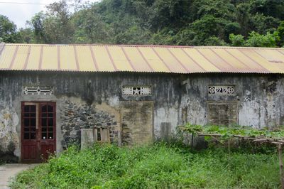 Exterior of old building