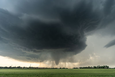 View of tornado in kansas