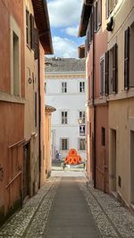 Street amidst buildings in city