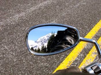 Car on road