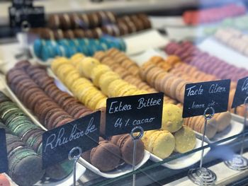 Close-up of food for sale in store