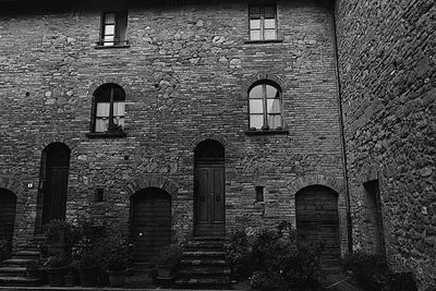 Low angle view of old building